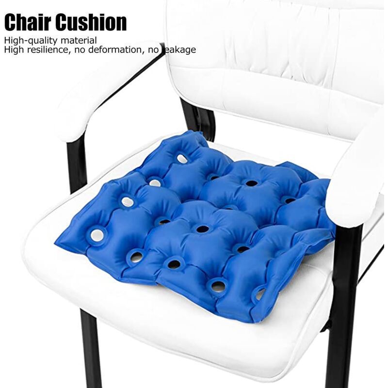 Inflatable Seat Cushion Comfortable Chair Cushion for Wheelchair Use at Home and Office - Image 4