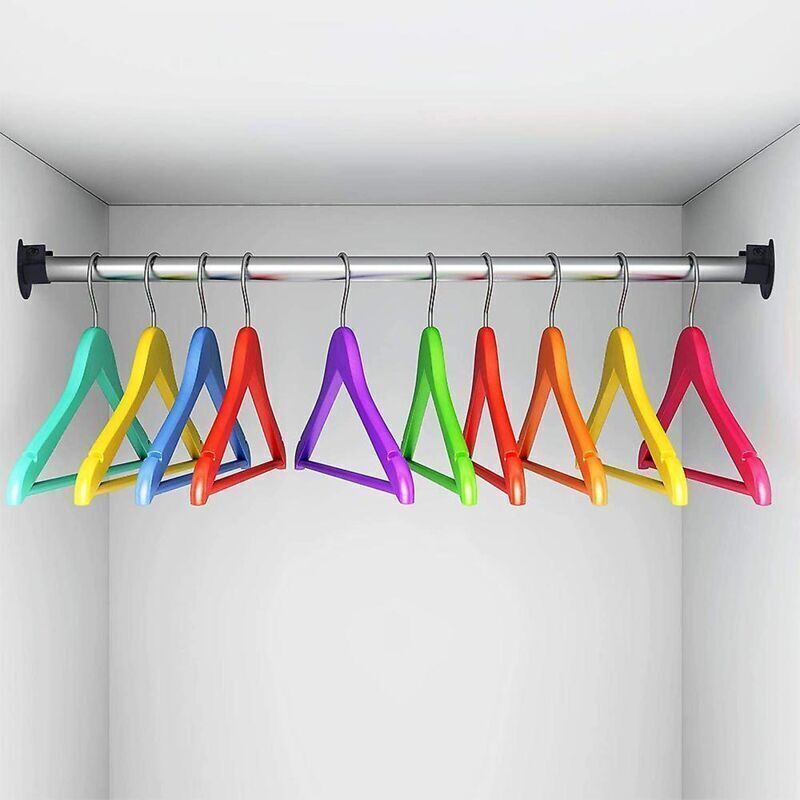 Stainless Steel U-Shaped Shower Curtain Rod Bracket 200KG - Image 3