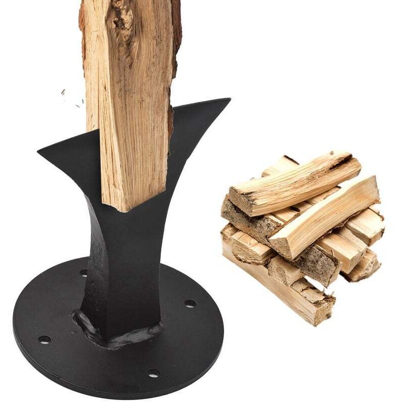 Wood Splitter, Heavy Duty Firewood Splitter, Manual Log Splitter for Small Fireplace - Image 1