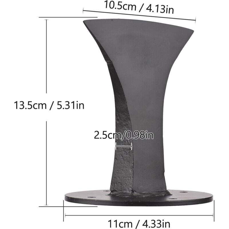 Wood Splitter, Heavy Duty Firewood Splitter, Manual Log Splitter for Small Fireplace - Image 2