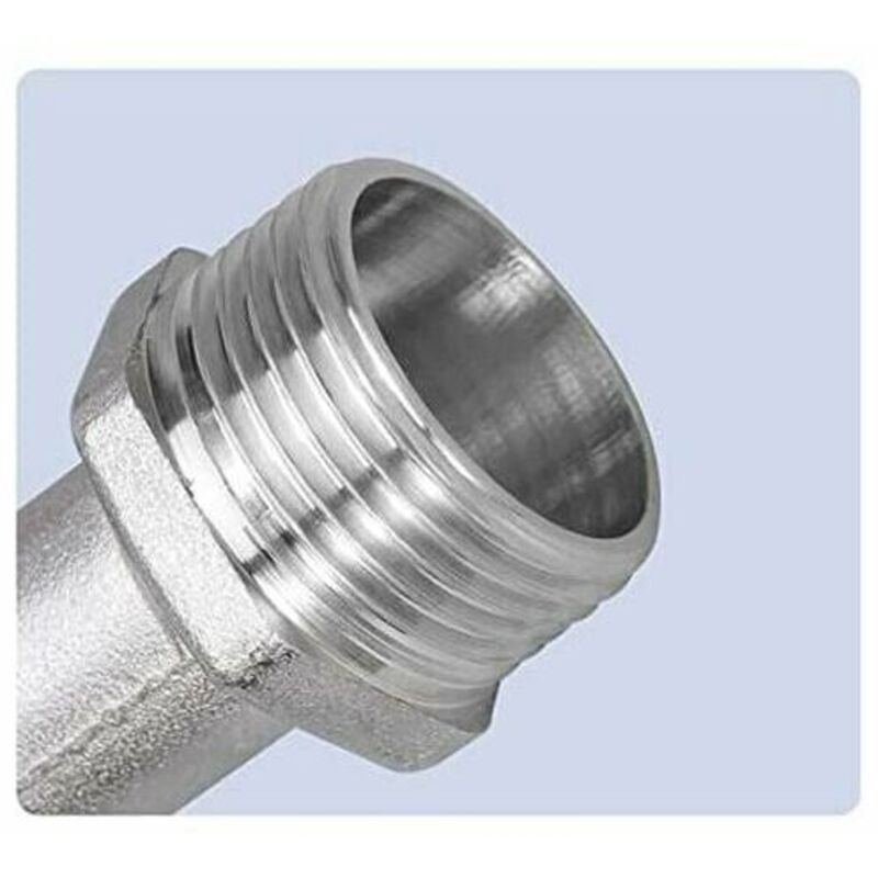 IBC Tank Tap with Double Rainwater Collection Tap Adapter, Made of Brass, Coarse Thread, 3-4 Inch, 1000 L, 60 mm - Image 4