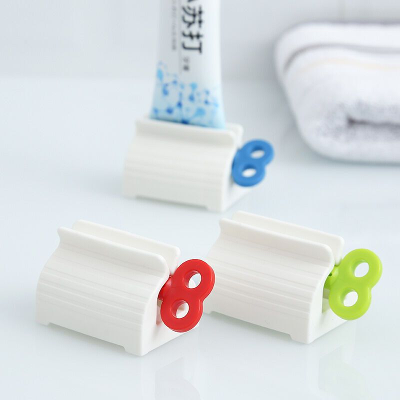 3 Pcs Toothpaste Tube Squeezer Plastic Rotating Toothpaste Dispenser Seat Holder for Paints Cosmetics Cream - Image 3