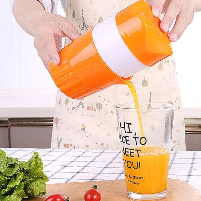 Hand Press Juicer Tool Household Manual Juicer Juice Bottle Fruit Squeezer Machine Extractor Hand Press Cup - Image 4
