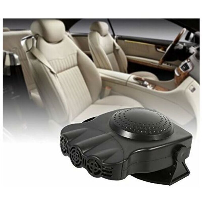 Heater and Cooling Fan, 12V 150W Windshield Defroster, 2 in 1 Car Heater Heating Cool Fan Electric Car Heater Fan - Image 4