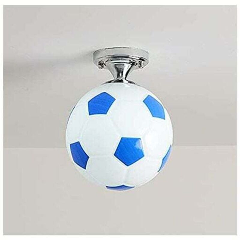 Football Ceiling Light, Children Room Chandelier, Indoor Lighting, Creative Personality Chandelier, Warm Lighting for Living Room, Dining Room, 20 cm - Image 1