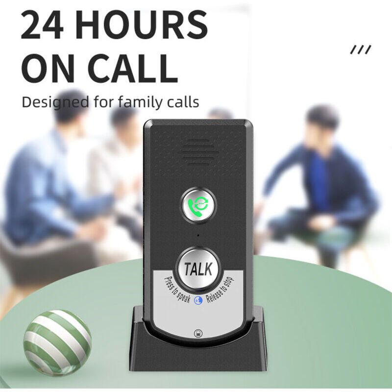 2 Pcs Wireless Home Intercoms, Two-Way Calling, Ultra Long Range Wireless Portable Voice Intercom for Seniors, Room-to-Room Communication, Ringtone - Image 2