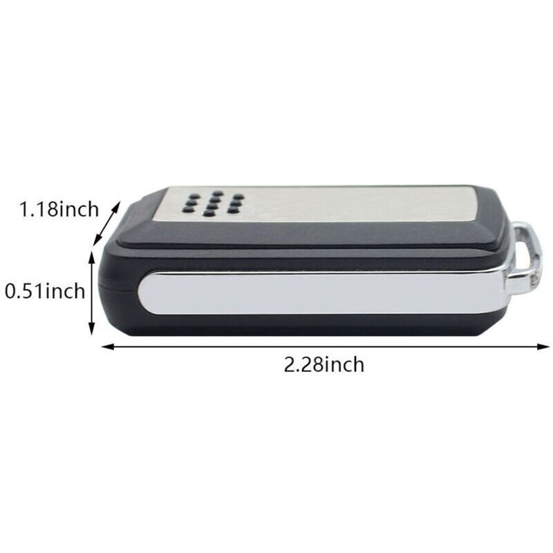 2 Pcs Gate Remote Control, Garage Door Remotes 433.92 MHz, Universal Gate Remote for 114253 104257 104251, Compatible with Avidsen, Extel, Thomson - Image 4
