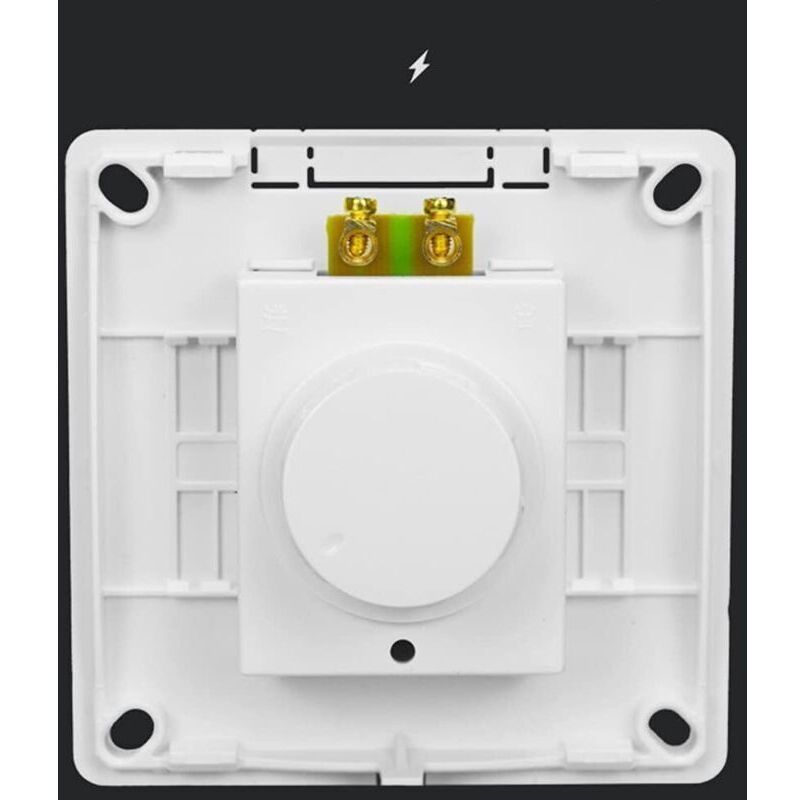 86 Type Ceiling Fan Adjustable Speed Controller Wall Switch 220V 10A White Ceiling Fan Speed Control Switch - Image 3