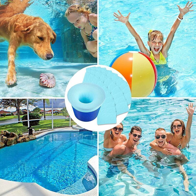 20 Pcs Pool Skimmer Socks, Pool Filter Socks, Reusable and Super Elastic Skimmer Socks for Skimmer Basket, Pump, Swimming Pool, SPA - Image 4