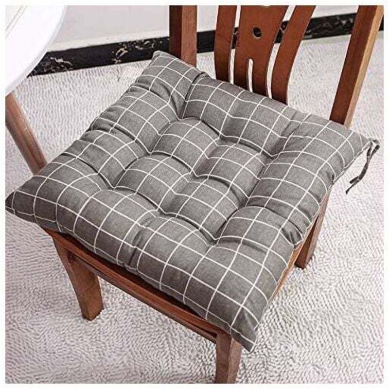 6 Pcs Chair Cushions, Decorative Cushion, Chair Cushion, Garden Cushions, 12 Stitched Details, Different Patterns, Polyester, a, 40 x 40 cm - Image 4