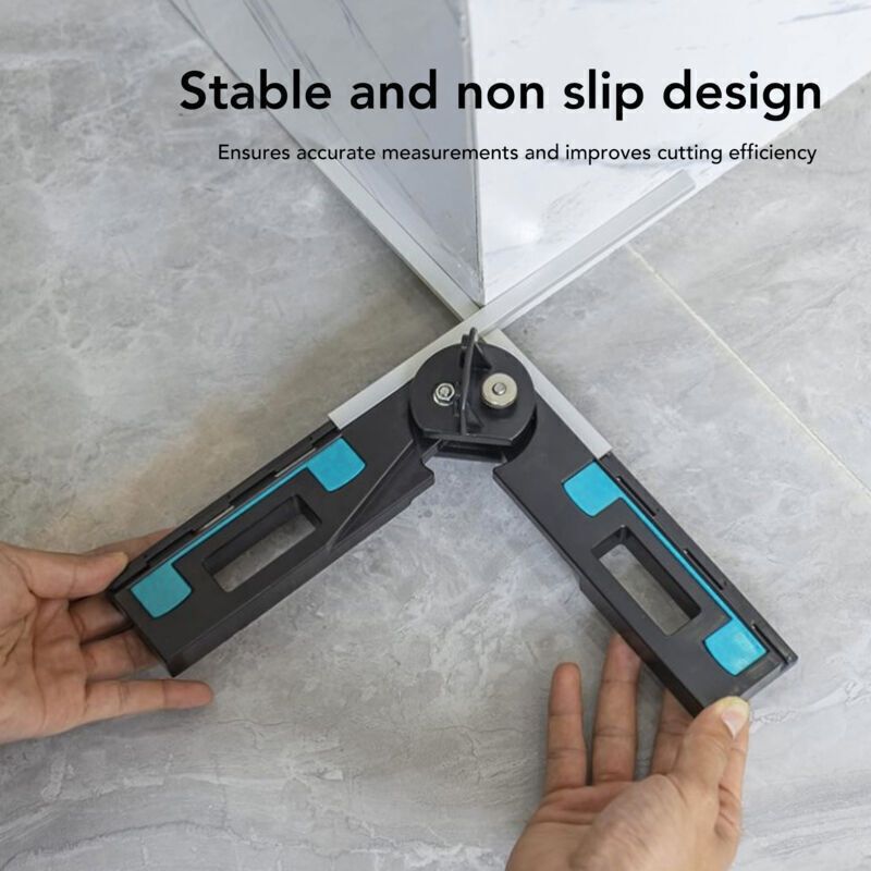 30-180 Degree Angle Measuring Cutting Tool, Precision Aluminum Alloy for Woodworking - Image 1