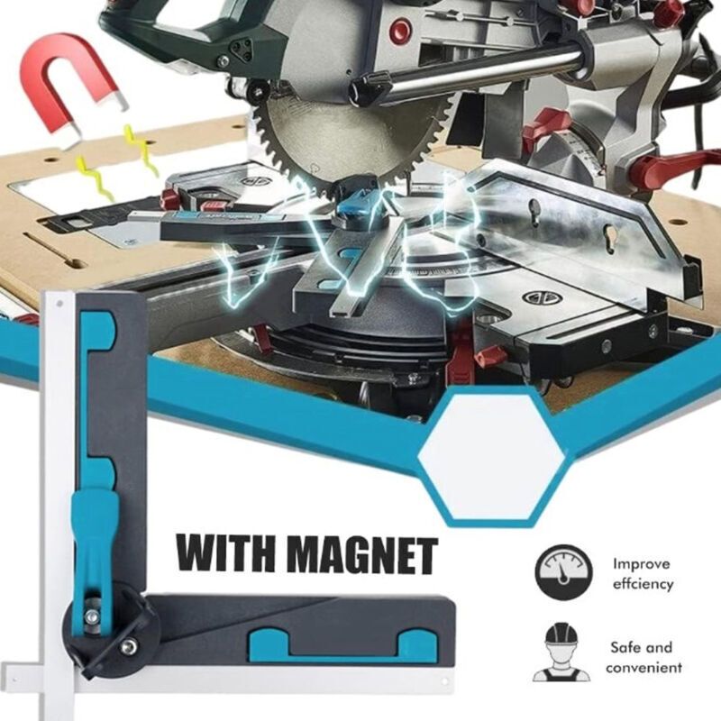 30-180 Degree Angle Measuring Cutting Tool, Precision Aluminum Alloy for Woodworking - Image 4