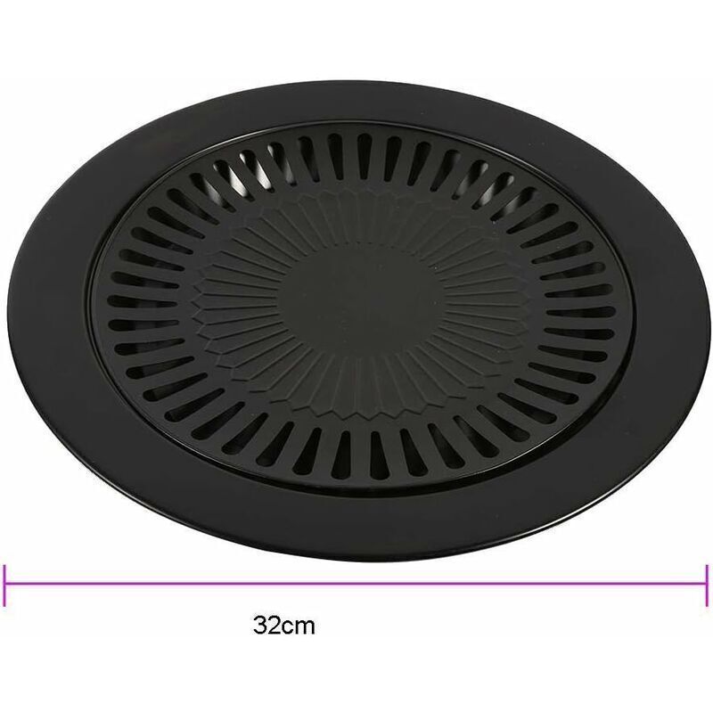Korean BBQ Stove, Stainless Steel Rotisserie, Round Grill Set for Outdoor and Indoor Camping - Image 4