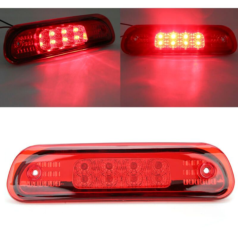 High-Mounted LED Brake Light 55155140AB Compatible with Jeep Grand Cherokee 1999-2004, Red - Image 2