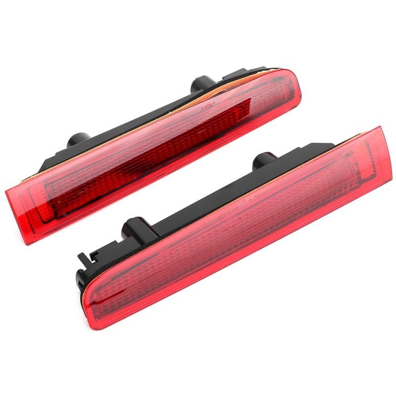 1 Pair LED Rear Brake Lights Compatible with T5 Transporter 2003-2009 7E0 945 097 Red - Image 2