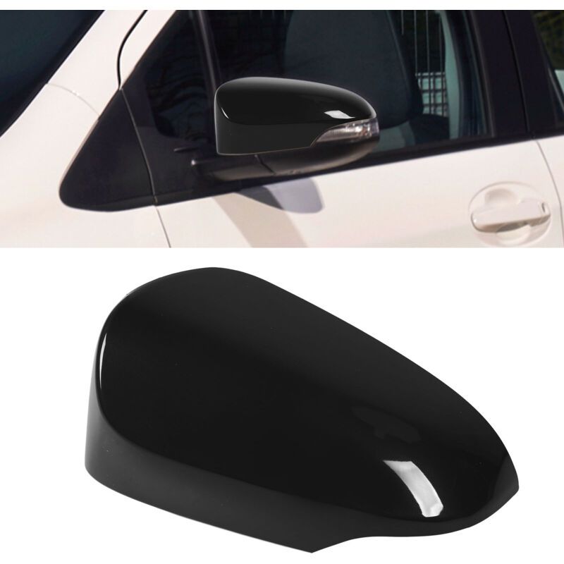 Black Side Mirror Cover, Shockproof and Scratch-Resistant for Vehicle, Left Side, 87945 0D909 - Image 2