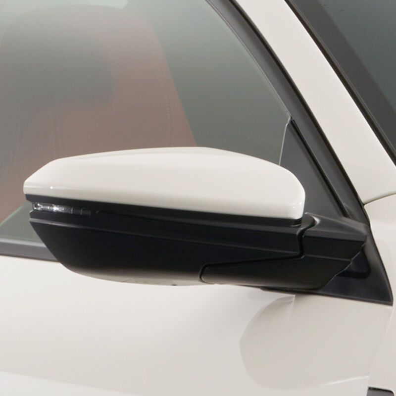 Mirror Cover with Reinforced Anti-Collision Protection and Weatherproof Compatible with Honda Civic 2016-2021 White Right 76201 TBA A11 - Image 2