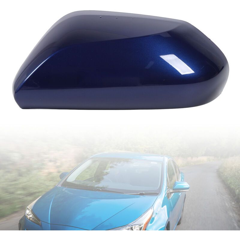 Exterior Mirror Cover Made of High-Strength Material for Rearview Mirror Decoration, Blue, Left, 87945-47060 - Image 2