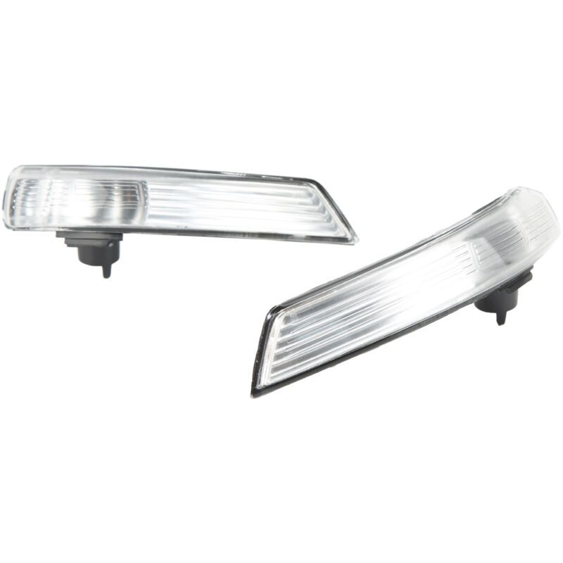 2 Pcs Exterior Mirror Turn Signal Light Replacement Compatible with Ford Focus 2012-2018 - Image 1