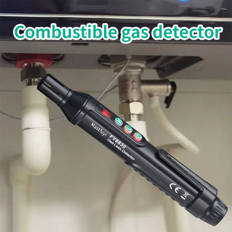 FY8830 Portable Gas Leak Detector, Natural Gas Detector, Combustible Gases, Audible and Visual Alarm, Gas Detector Tool - Image 2