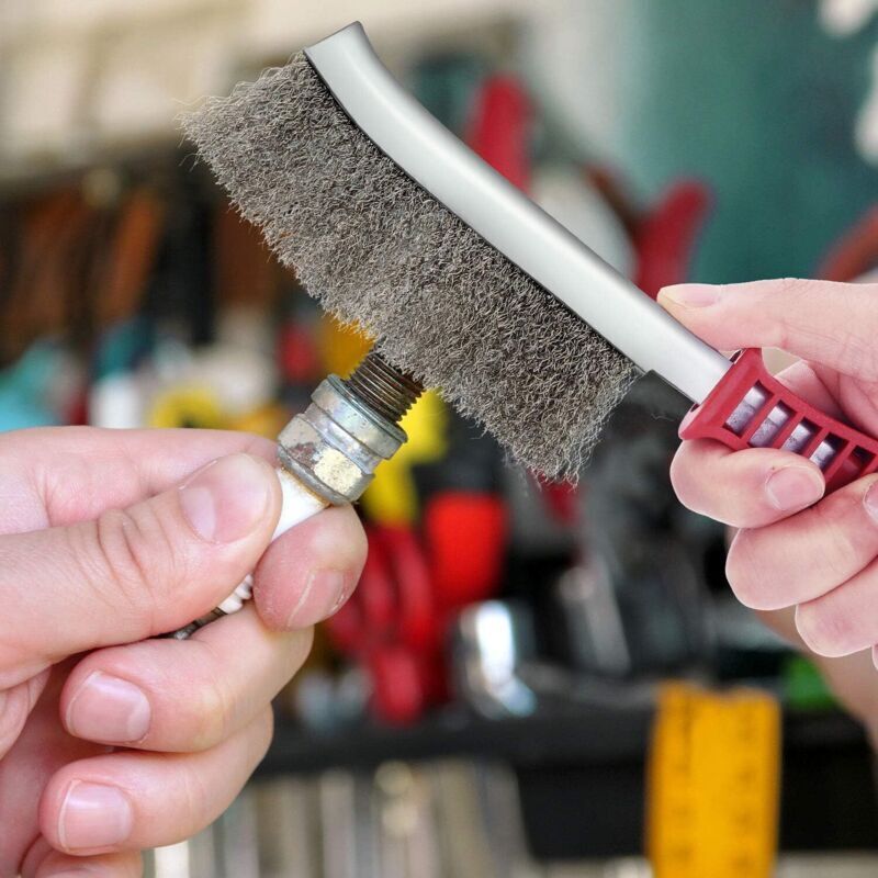 6 Pcs Wire Brushes Stainless Steel Brass Wire Brush for Automotive Welding Slag Cleaning Rust Scrubbing Brush - Image 3