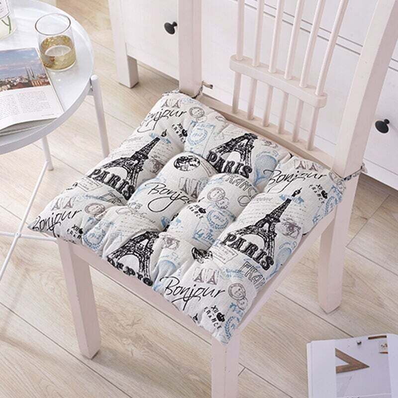 6 Pcs Chair Cushions, Decorative Cushion Chair Cushion Garden Cushions, Polyester, 40 x 40 cm - Image 4