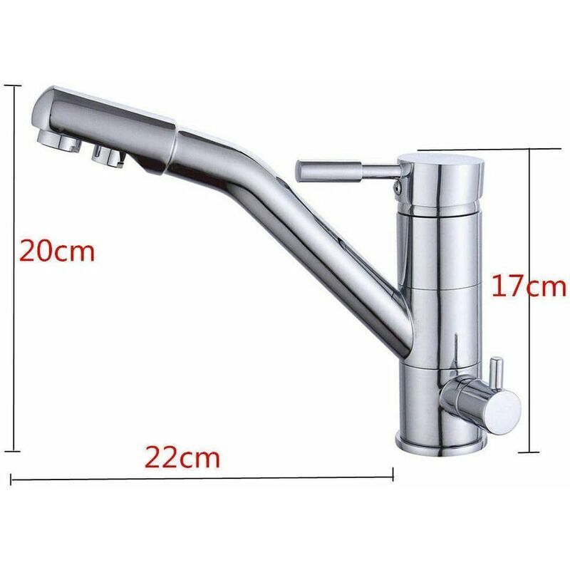 3-1 Kitchen Mixer Tap 3 Way Faucet Rotatable Osmosis Mixer Tap - Image 3