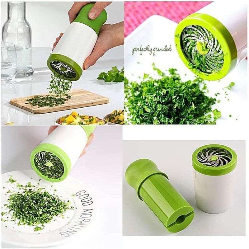 New Manual Graters Grinder Muller Mill Kitchen Herb Grinder Spice Mill Parsley Crusher Chopper Cutter - Image 3