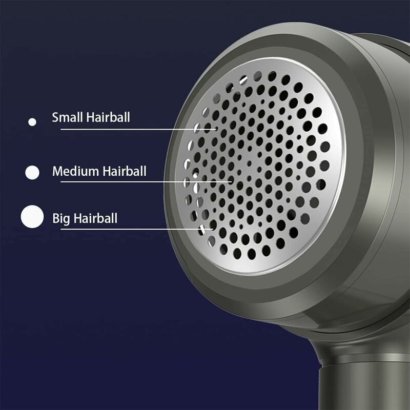 Electric Lint Brush, Portable Lint Brush, Multi-Fabric Lint Brush, Blue Purple - Image 3