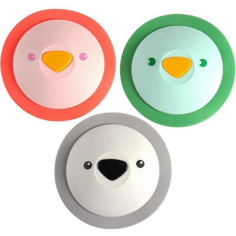3 Pack Kitchen Sink Anti-Odor Floor Drain Shower Drain Stopper Silicone Bathtub Sink Plug for Tub Vanity Drain Laundry Kitchen Bathroom - Image 1
