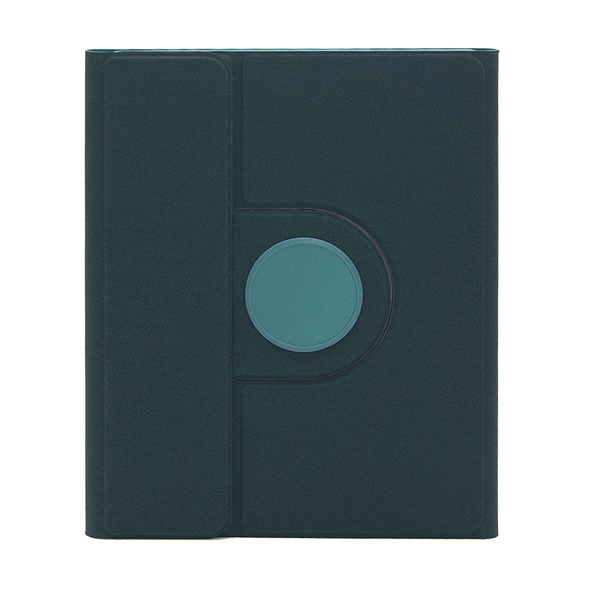 SENYOSON Dark Green iPad Case for 10.2/10.5 Inch iPad 7th/8th/9th Generation & iPad Air 3, Detachable Magnetic Rotating Stand Cover with Honeycomb Back Panel Cooling, Snug Fit Protective Case - Image 1