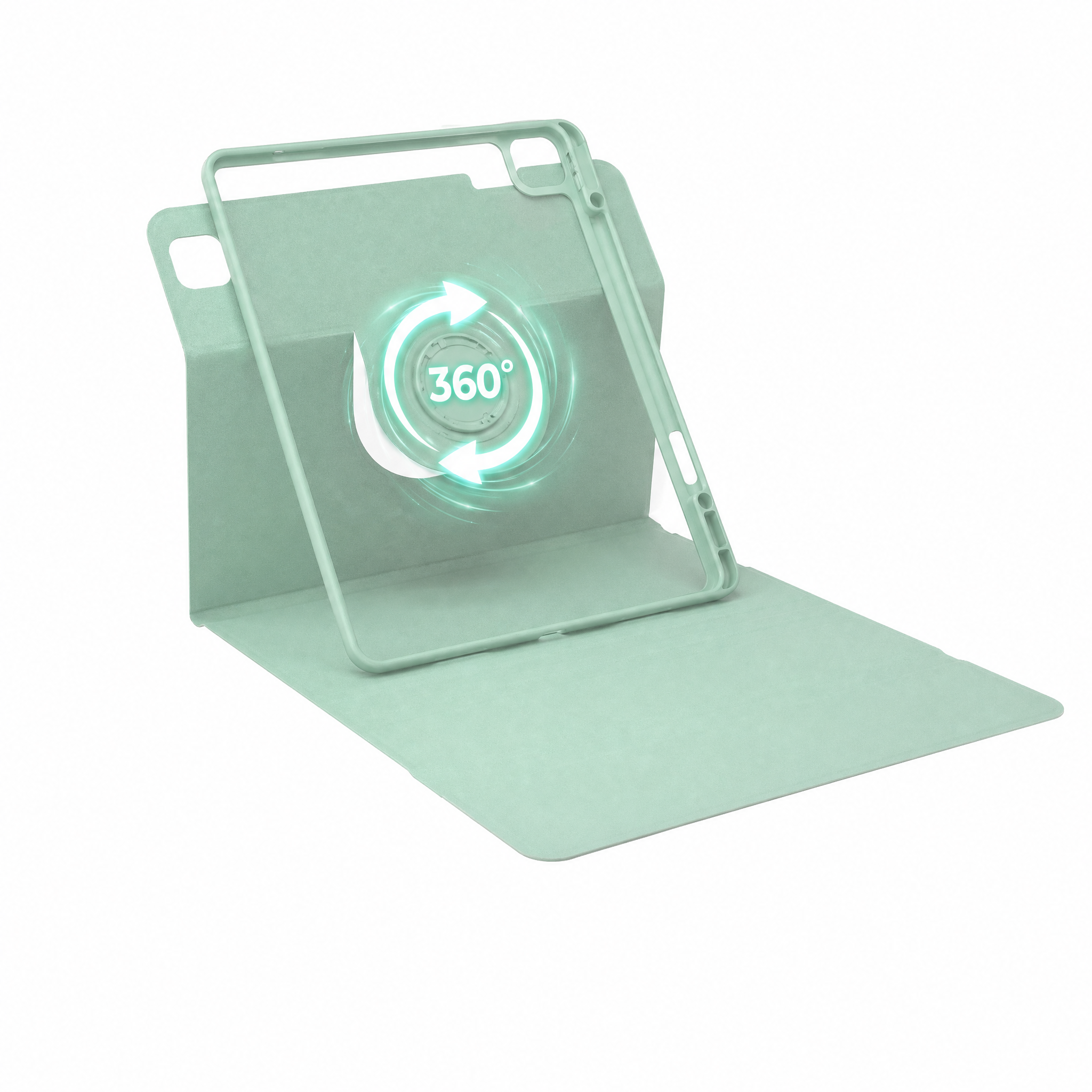 SENYOSON Green iPad Pro 13 Inch Case for iPad Pro 13