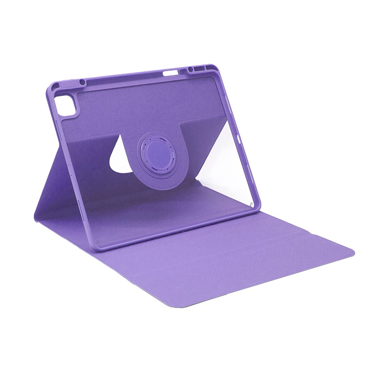 SENYOSON Purple iPad Case for 9.7 Inch iPad 5th/6th Generation & iPad Air 2, Detachable Magnetic Rotating Stand Cover with Honeycomb Back Panel Cooling, Snug Fit Protective Case - Image 2