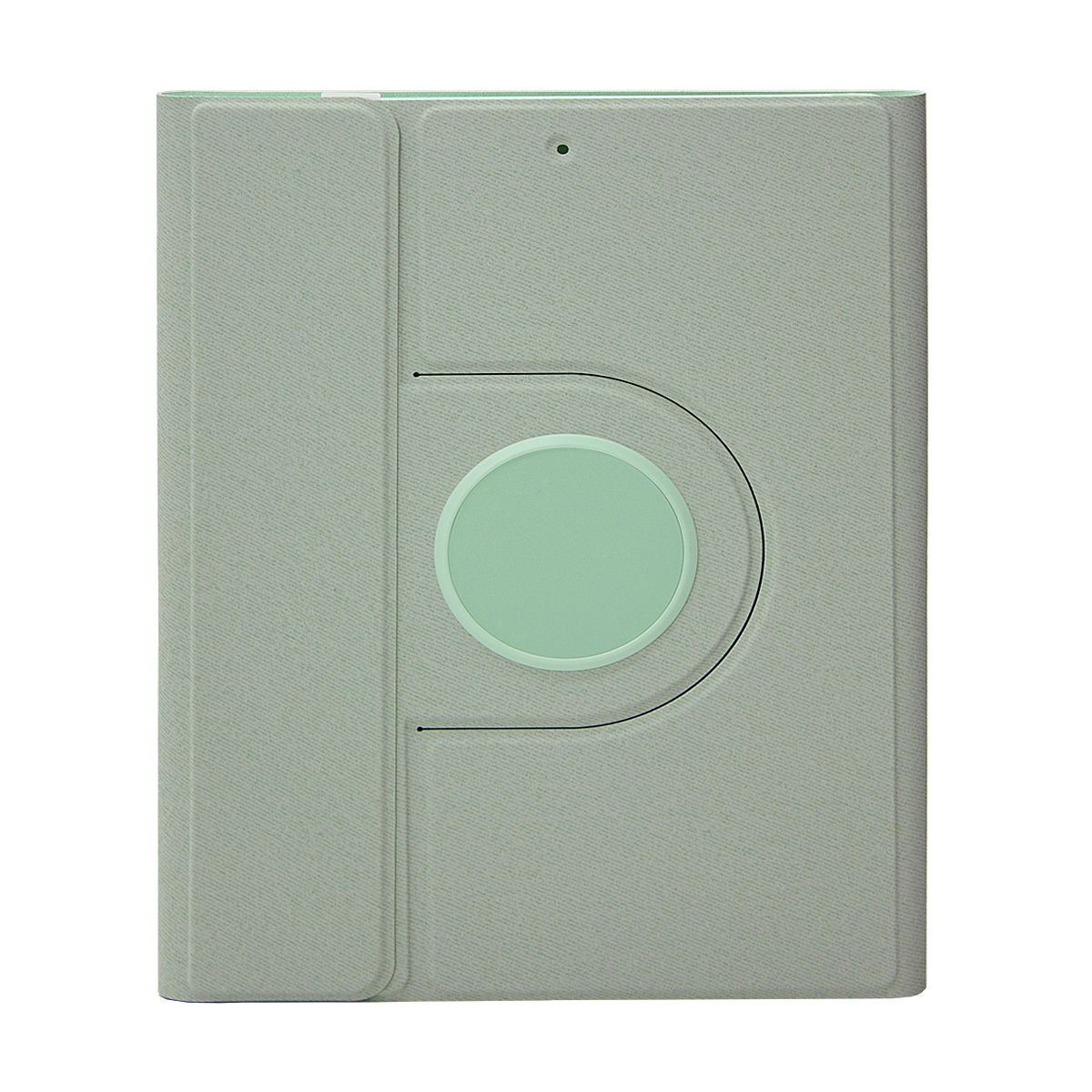 SENYOSON Green iPad Case for 10.9/11 Inch iPad Air 4th/5th/6th/7th/8th Generation, Detachable Magnetic Rotating Stand Cover with Honeycomb Back Panel Cooling, Snug Fit Protective Case - Image 1