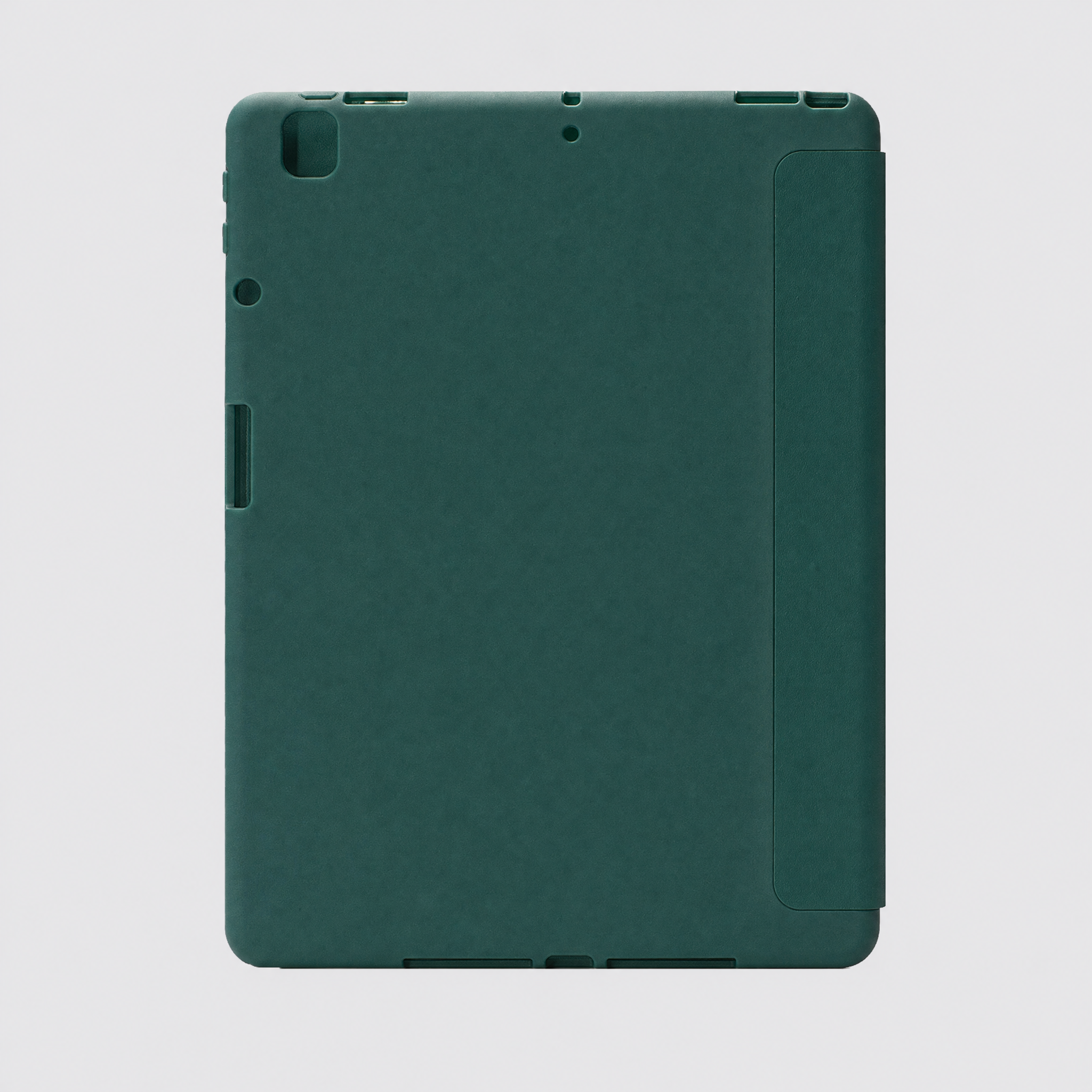 SENYOSON Dark Green iPad Case for 9.7 Inch iPad 5th/6th Generation & iPad Air 2, Lightweight Slim Soft TPU Trifold Stand Smart Cover with Pencil Holder, Auto Wake/Sleep - Image 2