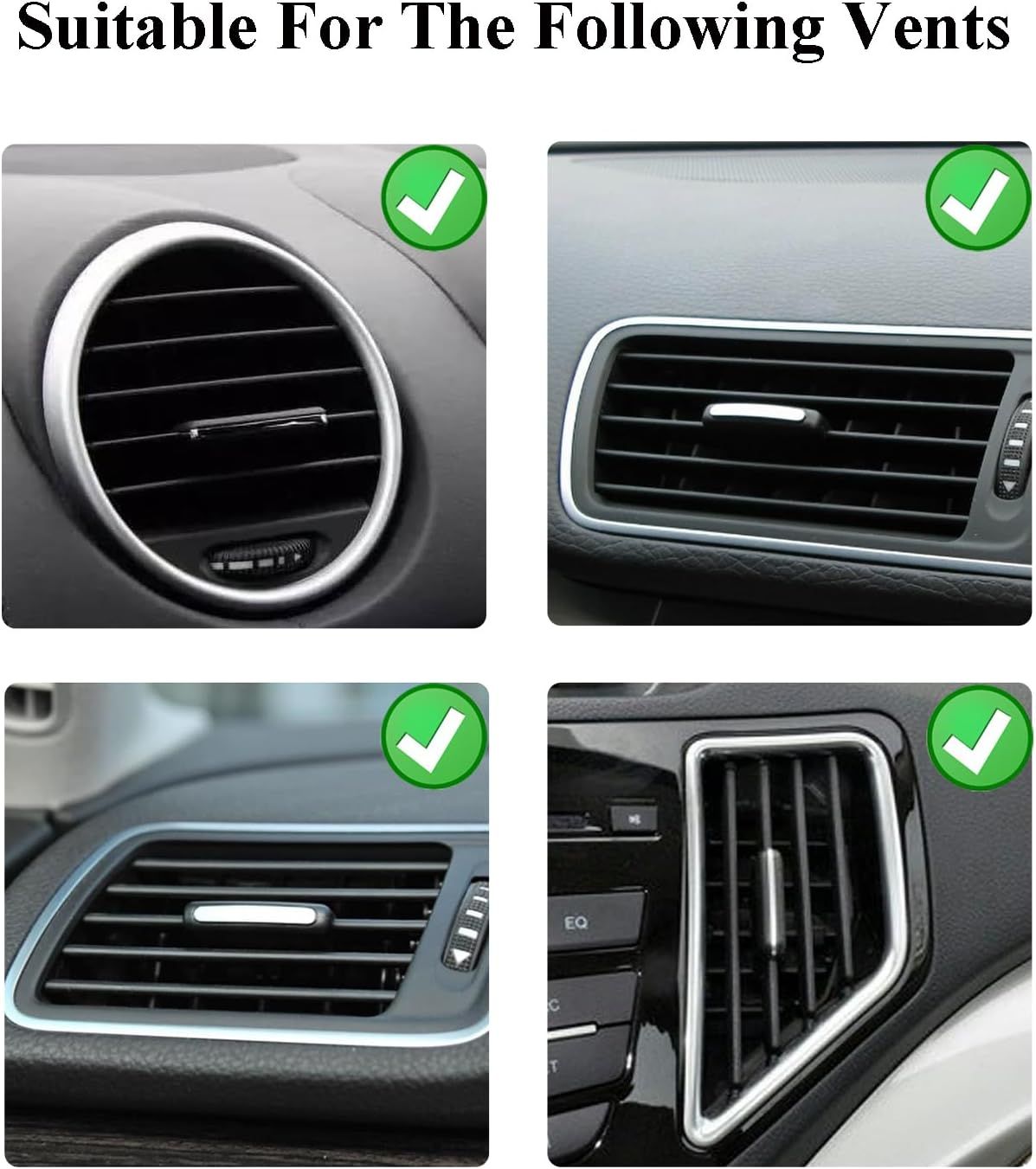 Green Flower Car Decor,6pcs Green Daisy Air Vent Clips Car Air Fresheners,2 Sizes Sage and Olive Green Flowers Dashboard Decorations Accessories for Women,Girly Refillable Diffuser - Image 8