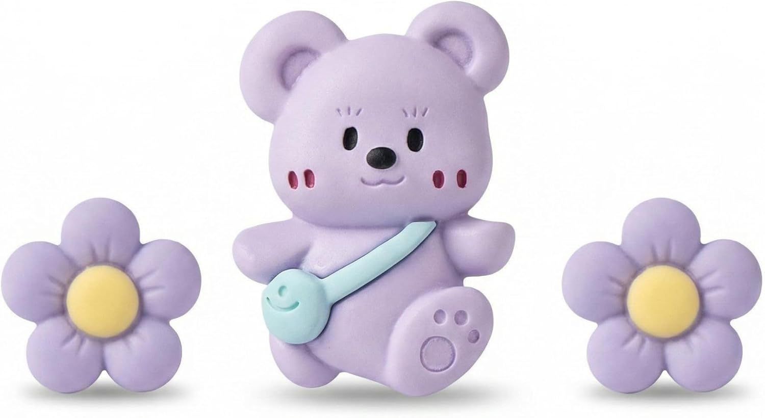3Pcs Cute Bear Car Air Freshener Vent Clips, Aromatherapy Car Decor for Girls - Image 1