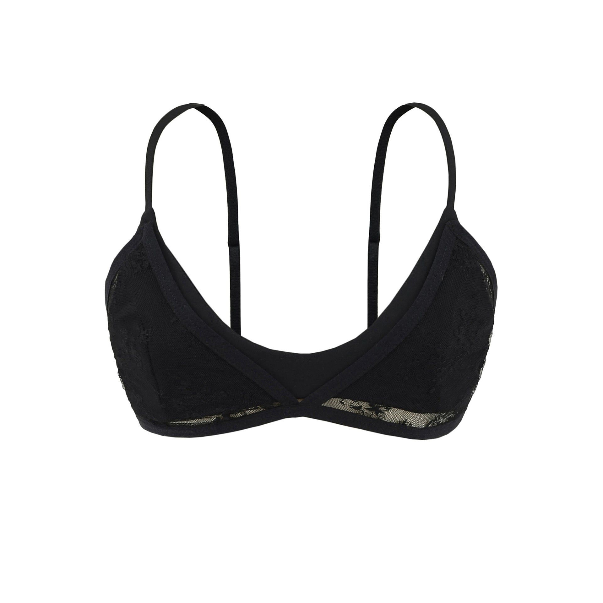 House Of Dasein Lace Back Thin Design For Women - Black - M - Image 1