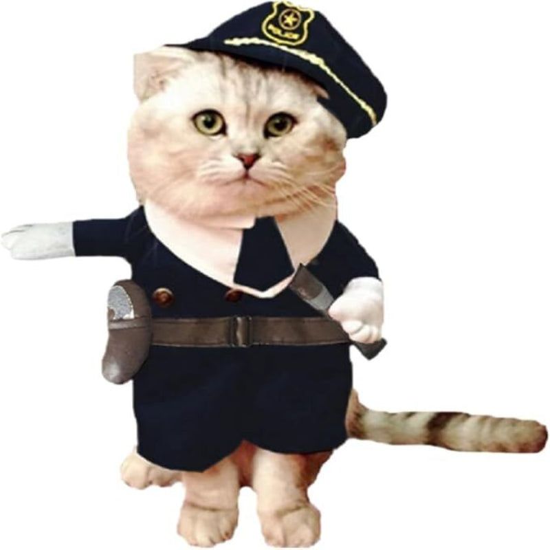 Pet Cosplay Outfit Funny Dog & Cat Costume For Parties And Holidays (Medium) - Image 1