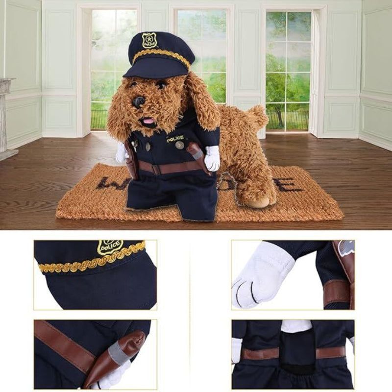Pet Cosplay Outfit Funny Dog & Cat Costume For Parties And Holidays (Medium) - Image 3
