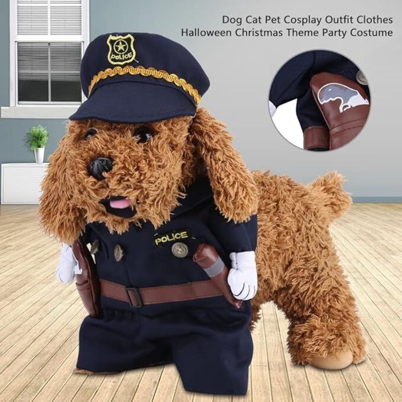 Pet Cosplay Outfit Funny Dog & Cat Costume For Parties And Holidays (Small) - Image 2