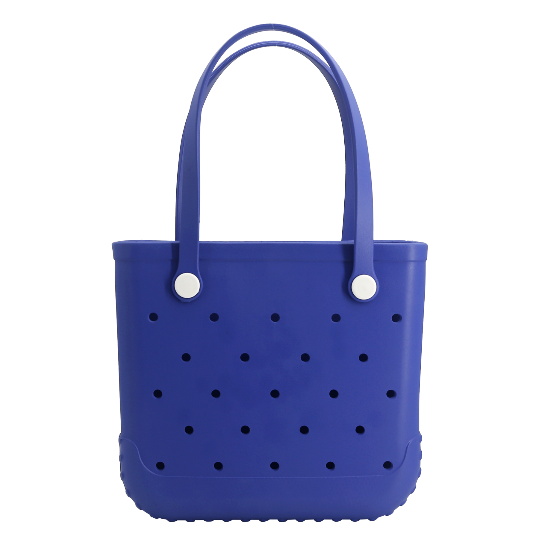 Waterproof Hexagon Mesh Beach Bag - Large Capacity Travel Storage Tote for Swimwear Towel Sunglasses - Royal Blue Medium 37x32x13cm - Image 1