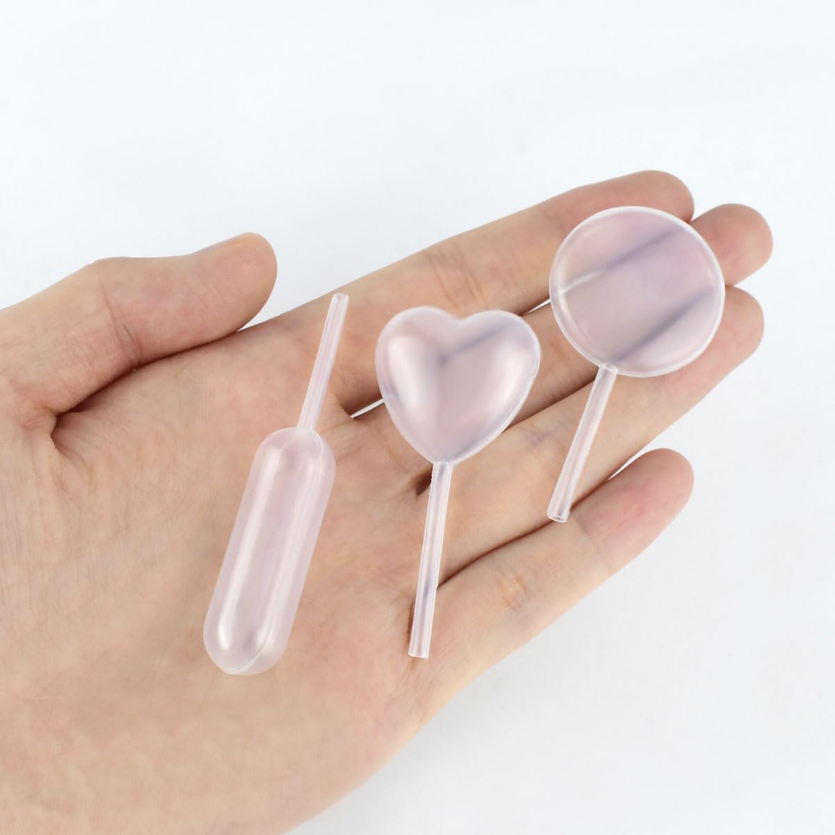 60 Piece Cupcake Pipettes - Plastic Squeeze for Strawberries, Chocolate, Ice Cream & Dessert - Image 4