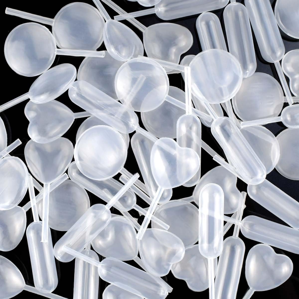 60 Piece Cupcake Pipettes - Plastic Squeeze for Strawberries, Chocolate, Ice Cream & Dessert - Image 5