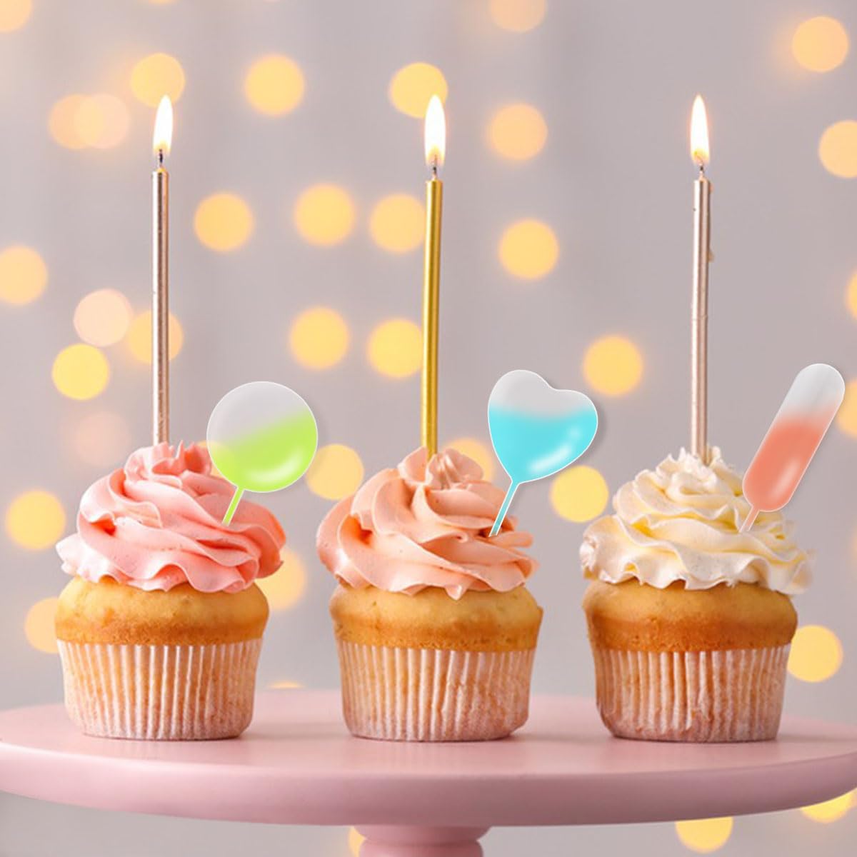 60 Piece Cupcake Pipettes - Plastic Squeeze for Strawberries, Chocolate, Ice Cream & Dessert - Image 6
