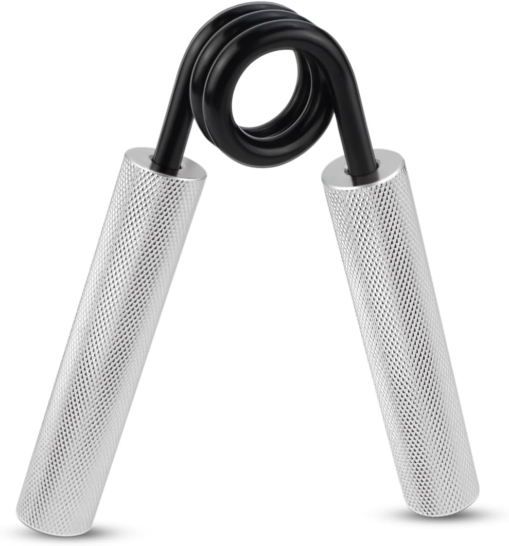 No Slip Heavy-Duty Metal Grip Strength Trainer Forearm for Muscle Building Hand Rehabilitation Home Gym Exerciser Training Recovery Non-slip Gripper Wrist Finger Strengthener - Image 1