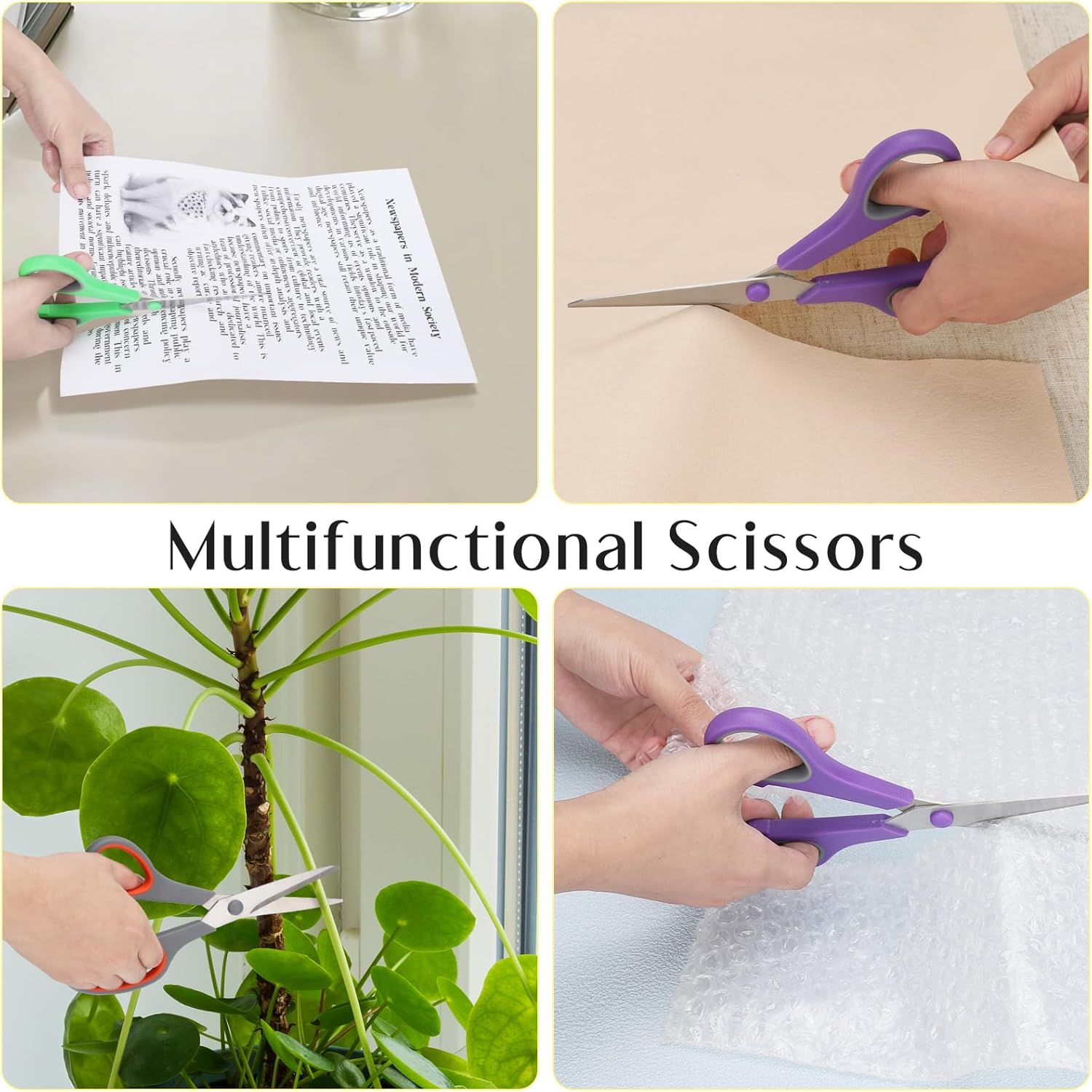 3 Pack Scissors Set, 8.3