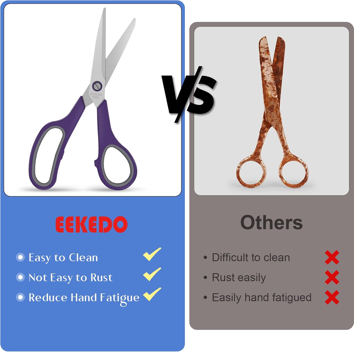 3 Pack Scissors Set, 8.3