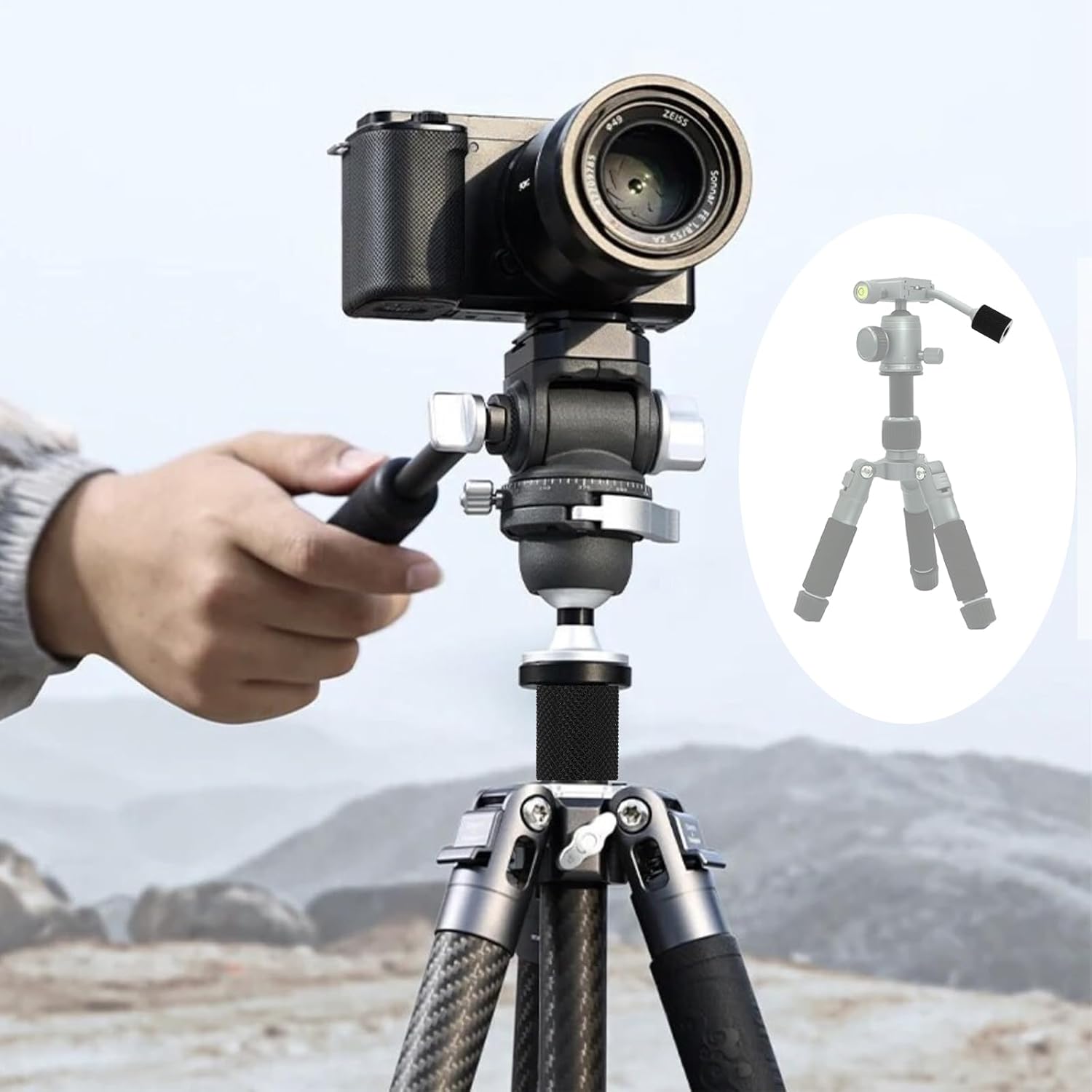 4 PCS Camera Screw Converter 1/4