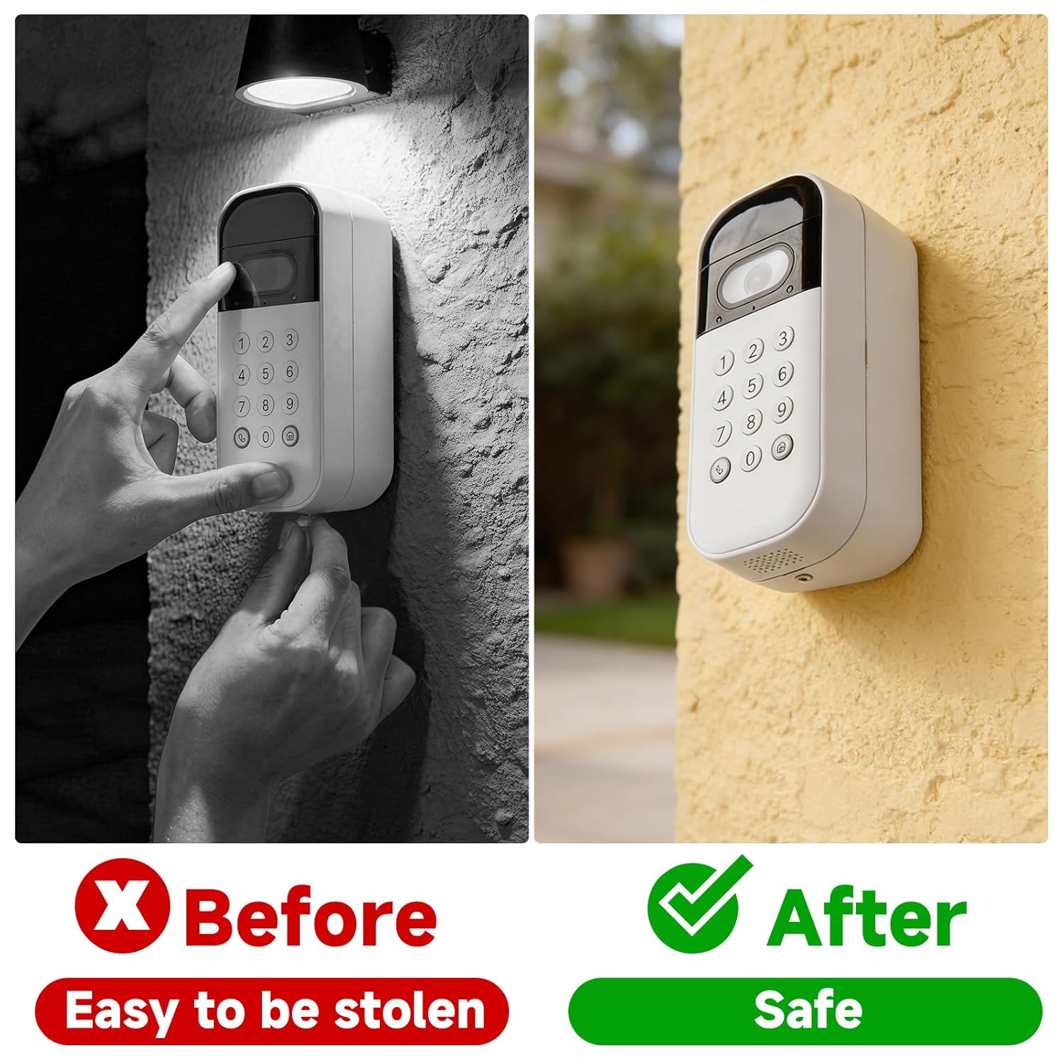Screwdriver Replacements and 6 Pcs Security Mounting Screws Compatible with myQ Smart Garage Door Video Keypad, Easy to Install - Image 4